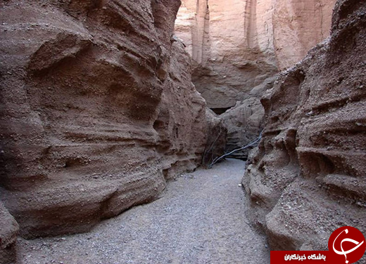 عکس/ دره جن&zwnj;ها در قلب کویر ایران
