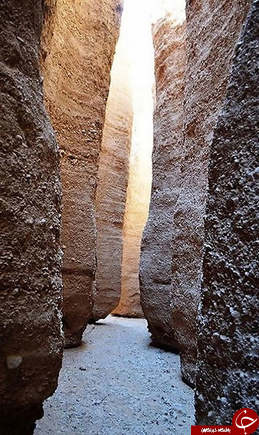 عکس/ دره جن&zwnj;ها در قلب کویر ایران