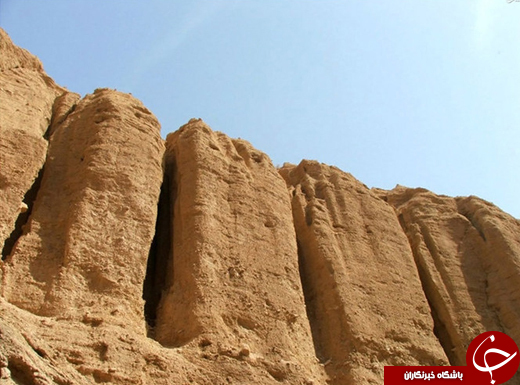 عکس/ دره جن&zwnj;ها در قلب کویر ایران