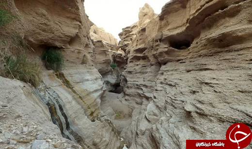 عکس/ دره جن&zwnj;ها در قلب کویر ایران