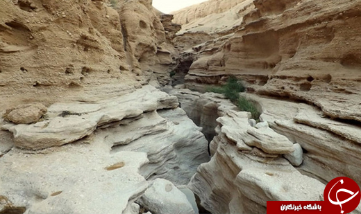 عکس/ دره جن&zwnj;ها در قلب کویر ایران
