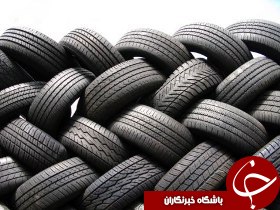 کشف 90 حلقه لاستیک قاچاق