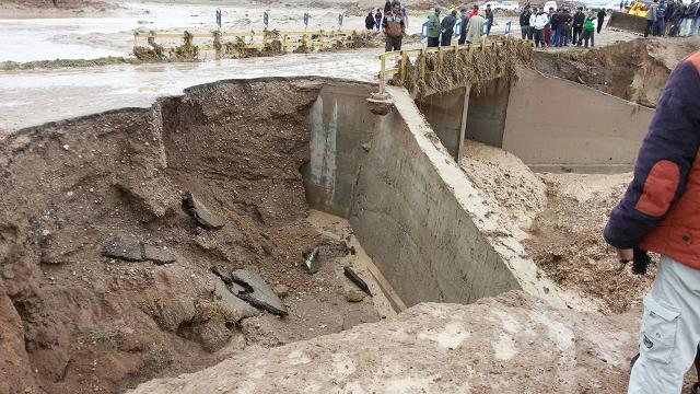 سيل به جاده هاي خراسان رضوي 18 ميليارد ریال خسارت زد
