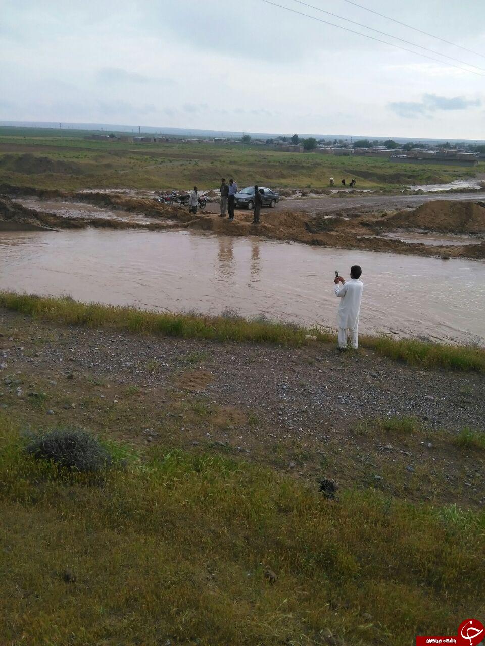 خسارت&zwnj;های فراوان سیل در روستای صمد&zwnj;آباد + تصاویر