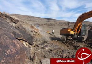 تیشه برقامت ۴۰هزارساله سنگ&zwnj;نگاره&zwnj;های تیمره/تاریخ زیرتیغ بولدوزرها