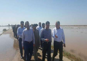 4روستای شوش همچنان در محاصره سیلاب