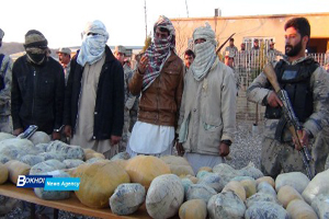 چهار قاچاقچی همراه با ۹۶ کیلوگرام هرویین در بلخ بازداشت شدند
