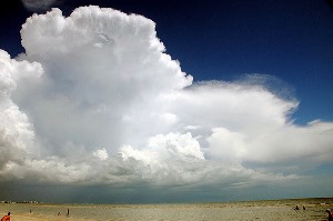 آسمان نيمه ابری در استان