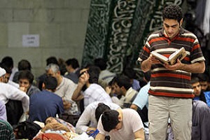 شرکت 15 درصد دانشجویان در مراسم اعتکاف