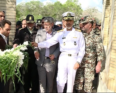 ورود فرمانده نیروی دریایی ارتش جمهوری اسلامی به استان مرکزی