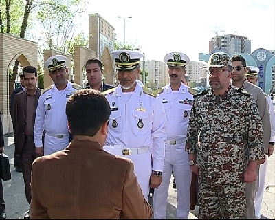ورود فرمانده نیروی دریایی ارتش جمهوری اسلامی به استان مرکزی