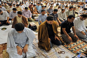 گردهمایی معتکفین استان قم برگزار شد