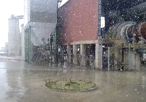 عروس آسمان، ساری را سپیدپوش کرد + فیلم