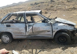 واژگونی، عامل اصلی تصادفات محور تهران - مشهد