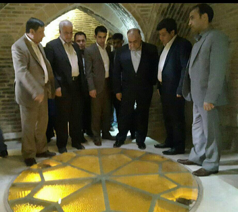 افتتاح مجموعه فرهنگی حمام گپ خرم آباد