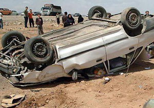 دو کشته در واژگونی دو خودرو