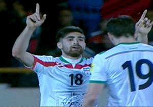 گل جهانبخش؛ ایران 4 - هند 0 + فیلم
