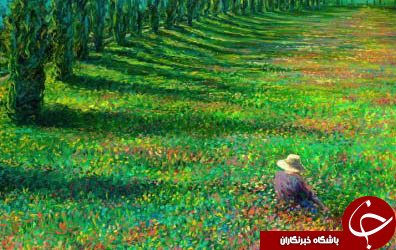 خلق جالب ترین نقاشی های برجسته با انگشتان دست+تصاویر