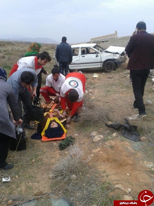 پنج مجروح در حادثه جاده سلماس – طسوج + تصاویر پنج مجروح در حادثه جاده سلماس – طسوج + تصاویر