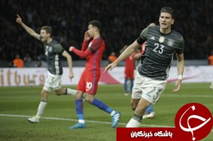 برتری سه شیرها مقابل آلمان در برلین