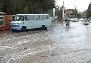 فعالیت سامانه بارشی در استان سمنان