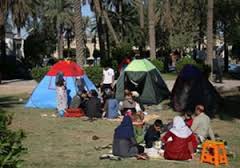 اسکان مسافران نوروزی در خوزستان