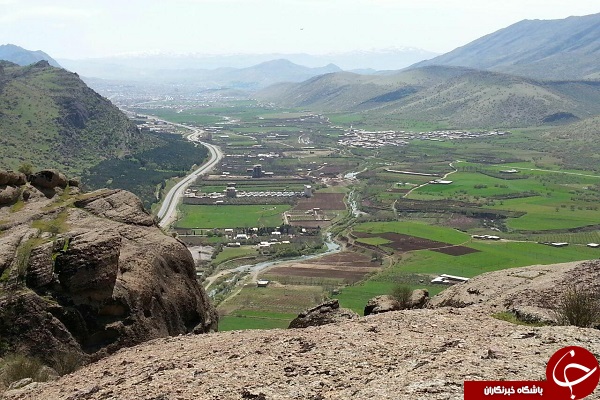 کوه عجیب مخملی در لرستان +تصاویر
