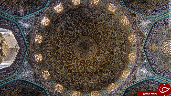 تصاویر متقارن خیره&zwnj;کننده از مساجد ایرانی+تصاویر