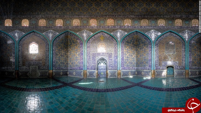 تصاویر متقارن خیره&zwnj;کننده از مساجد ایرانی+تصاویر