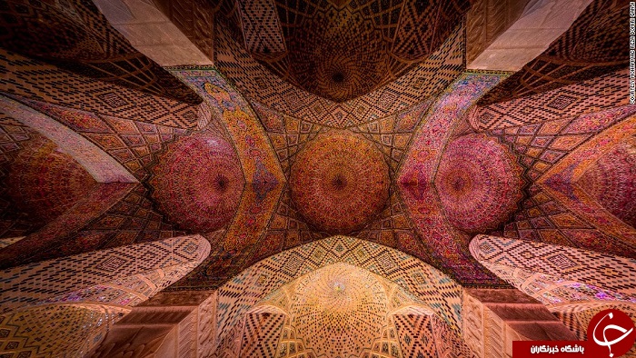 تصاویر متقارن خیره&zwnj;کننده از مساجد ایرانی+تصاویر