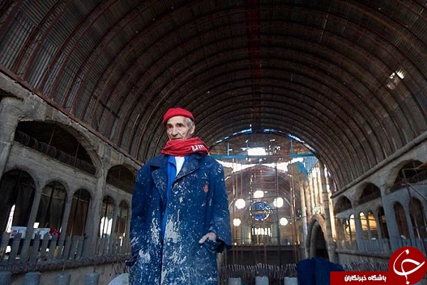 مردی که ۵۰ سال از عمرش را صرف ساخت یک کلیسا کرده است + تصاویر