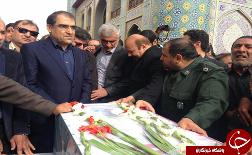 برگزاری مراسم تشییع پیکر جانباختگان سانحه سقوط بالگرد اورژانس هوایی