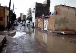 آبادان پس از بارندگی + فیلم