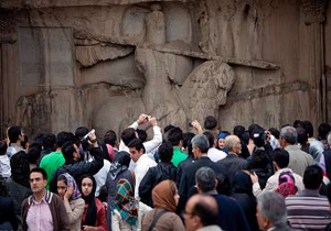 آمار مسافران نوروزی بازدیدکننده ازمجموعه تاریخی طاقبستان