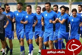نخستین تمرین آبی پوشان پس از سفر نوروزی
