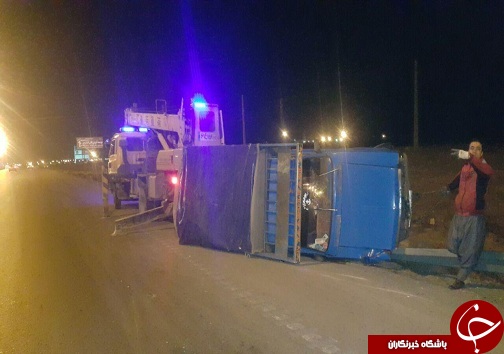 واژگونی خودرو