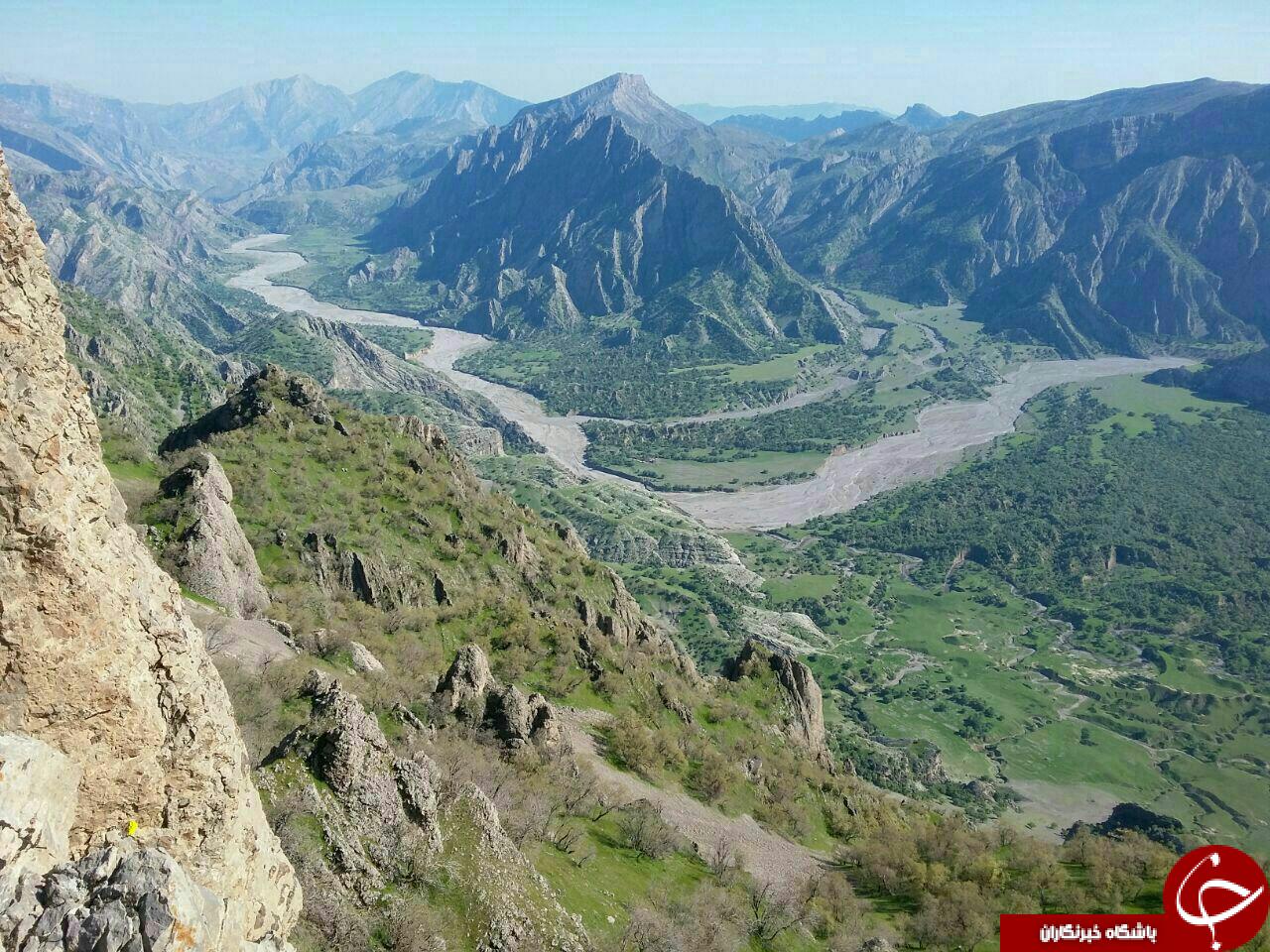 منطره ای زیبا از طبیعت کرناس + تصاویر