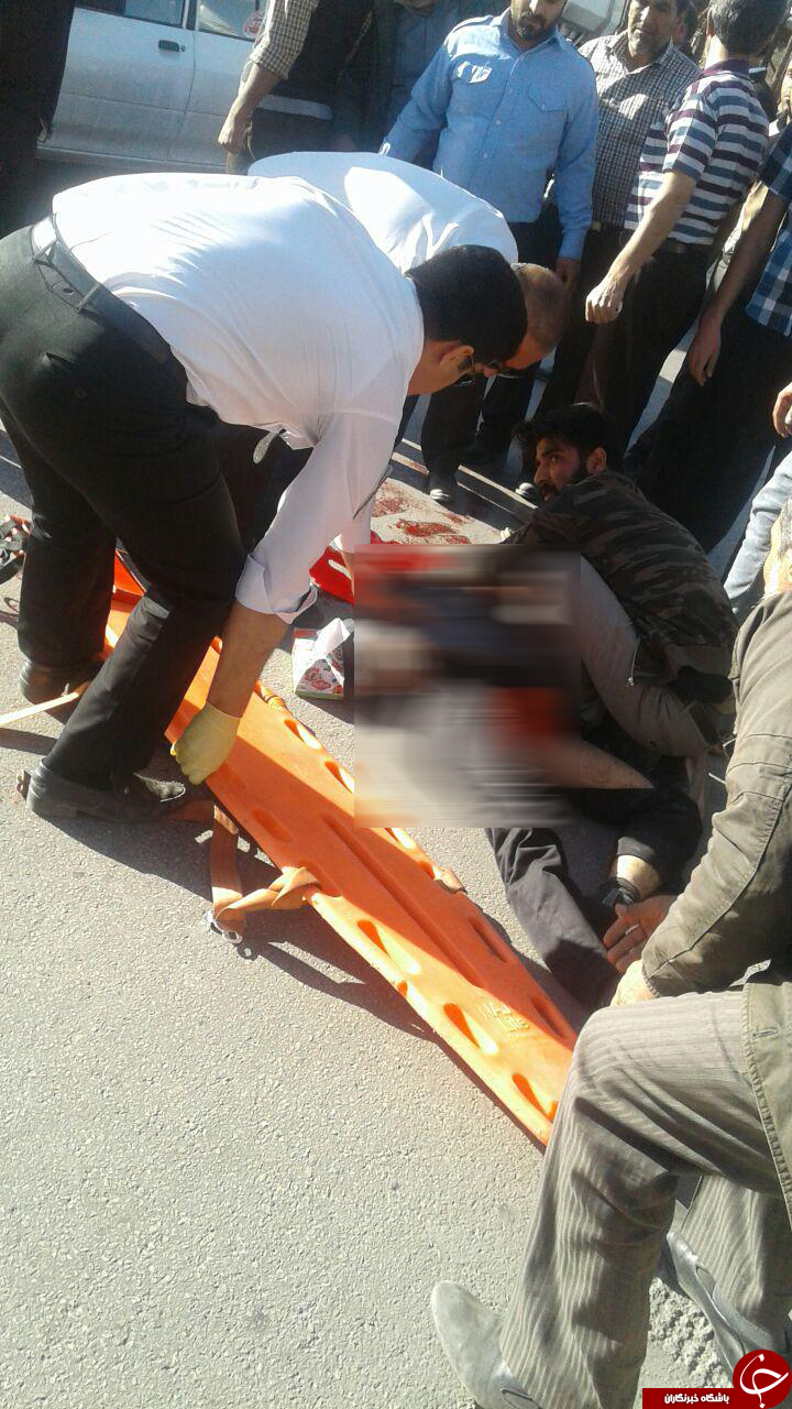 نبود پل عابرپیاده جان یک جوان دانشجو را گرفت + تصاویر