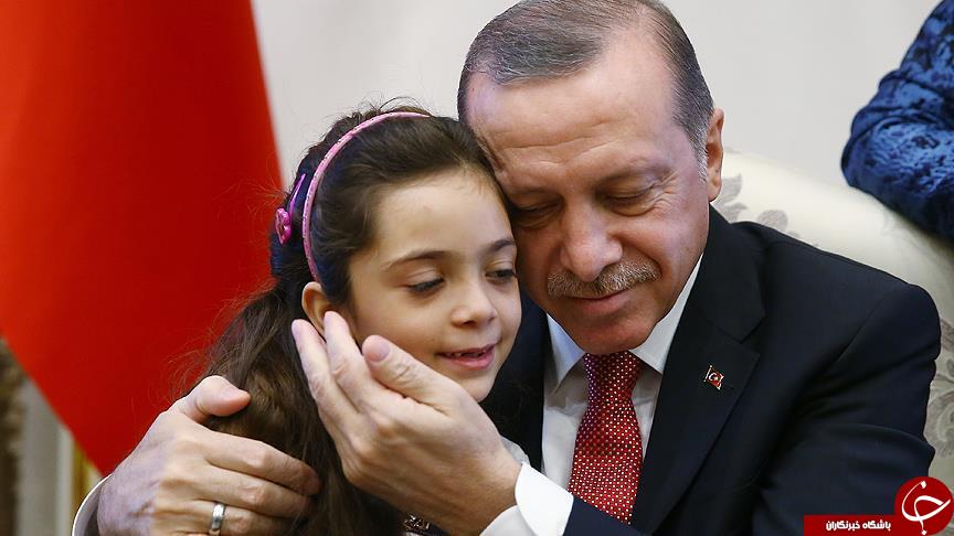 وقتی اردوغان دلسوز مردم سوریه می شود!+تصاویر و فیلم