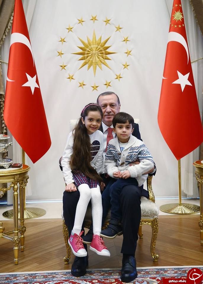 وقتی اردوغان دلسوز مردم سوریه می شود!+تصاویر و فیلم