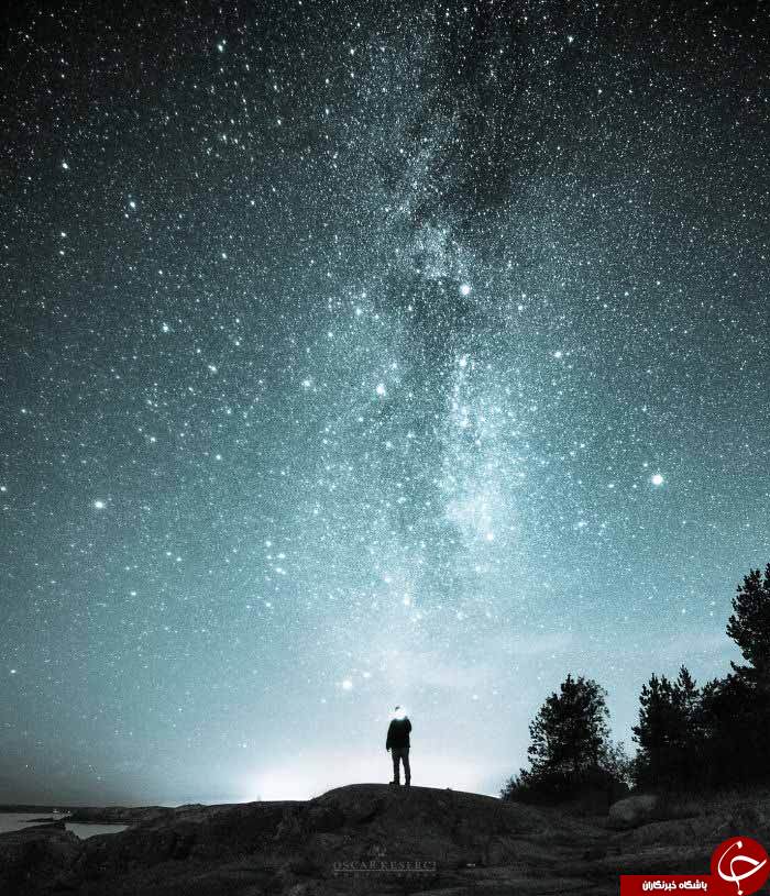 زیبایی شب&zwnj;های ستاره باران+تصاویر