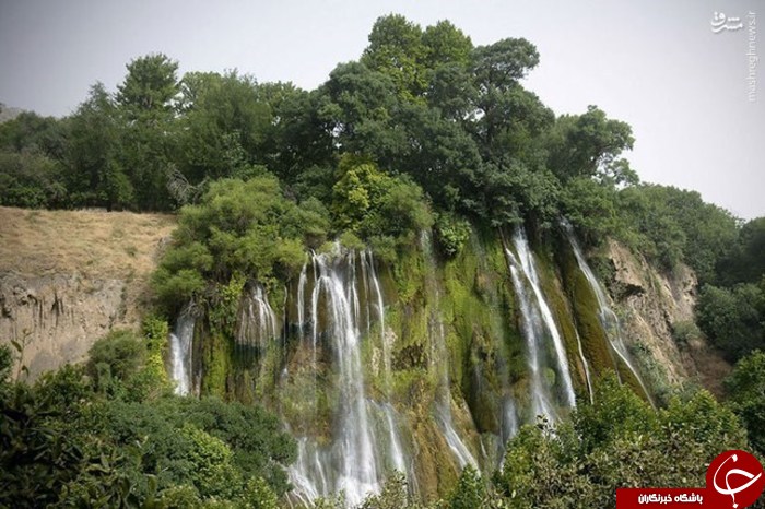 عکس/ آبشاری شگفت انگیز در لرستان