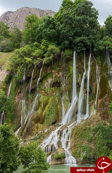 عکس/ آبشاری شگفت انگیز در لرستان