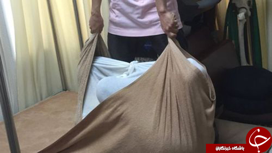 روش عجیب ماساژ در ژاپن +تصاویر