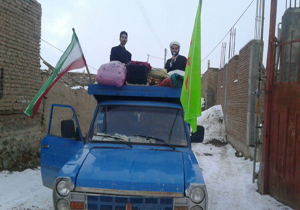 جمع&zwnj;آوری کمک&zwnj;های مردمی برای مدافعان حرم + تصاویر