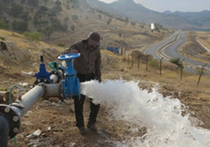 اصلاح شبکه فرسوده آب روستایی جهرم