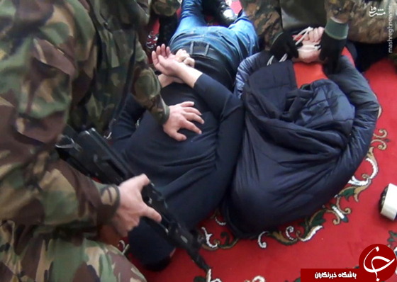 عکس/ لحظه دستگیری هفت داعشی در داغستان روسیه