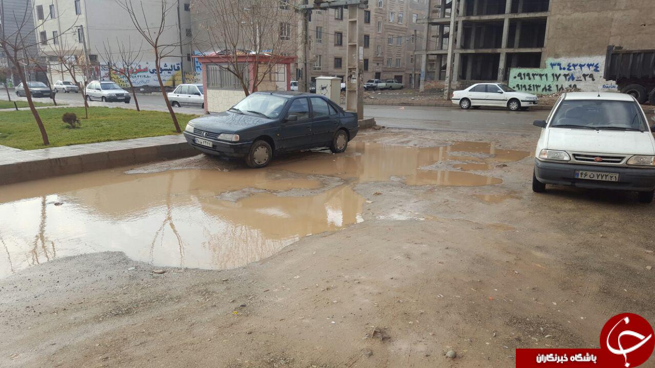 وضعیت نامناسب کوچه&zwnj;های پاکدشت پس از هر بارندگی + فیلم و تصاویر