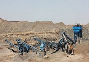 کلنگ زنی و احداث یک واحد تولیدی شن و ماسه در هندیجان