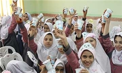 توزیع شیر رایگان در مدارس آغاز شد